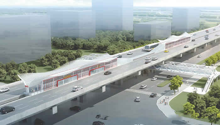 呼和浩特市快速路环线BRT工程